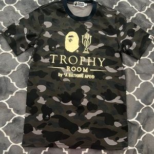 Rare Bape Trophy Room shirt